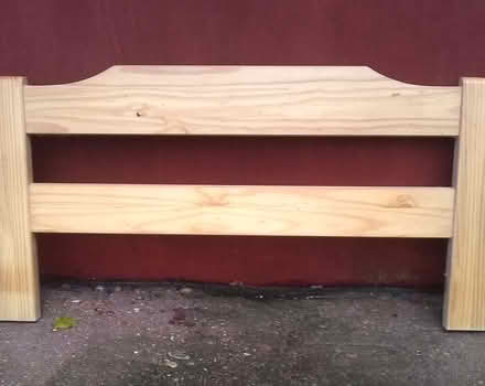 Photo of free 2 Pine Headboards -Single bed (Roffey Horsham) #1