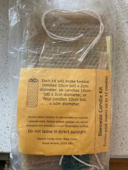 Photo of free Simple candle rolling kit (Odd Down) #1