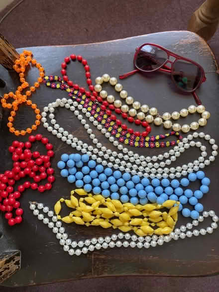 Photo of free Dressing up beads & sunglasses (Parkstone, Poole. BH14.) #1