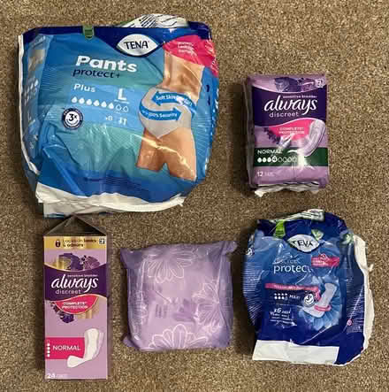Photo of free Tena & other ladies protective pants & pads (Pontfaen/Forge SY20) #1