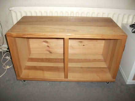 Photo of free 2 cube unit on castors (Hindley Green WN2) #1