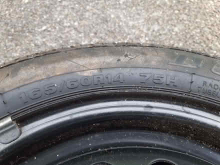 Photo of free Nissan Micra wheel and tyre (Pengorffwysfa LL68) #3