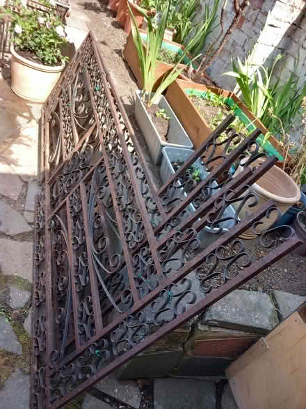 Photo of free 2 piece ornate metal archway (Yeading UB4) #1