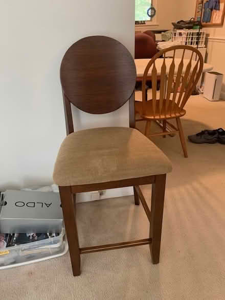 Photo of free sturdy counter height chair (Chestnut Hill) #2