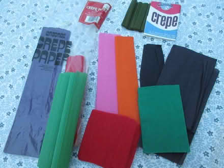 Photo of free Crepe paper (Woodley RG5) #3