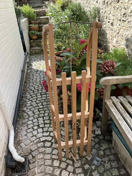 Photo of free wooden toboggan (Lewes BN7) #1