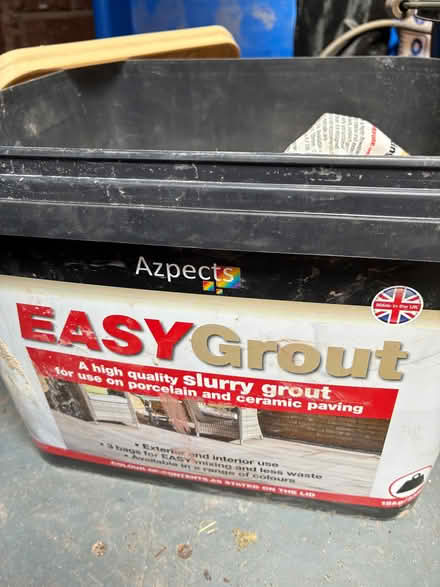 Photo of free 2 unopened bags of easy grout (Heaton Mersey M19) #1