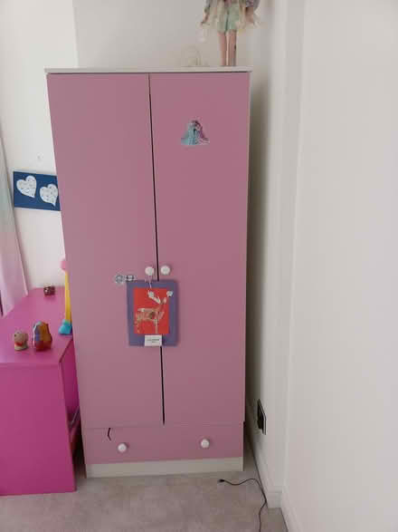 Photo of free 2 pink wardrobes (Kirk ireton DE6) #1