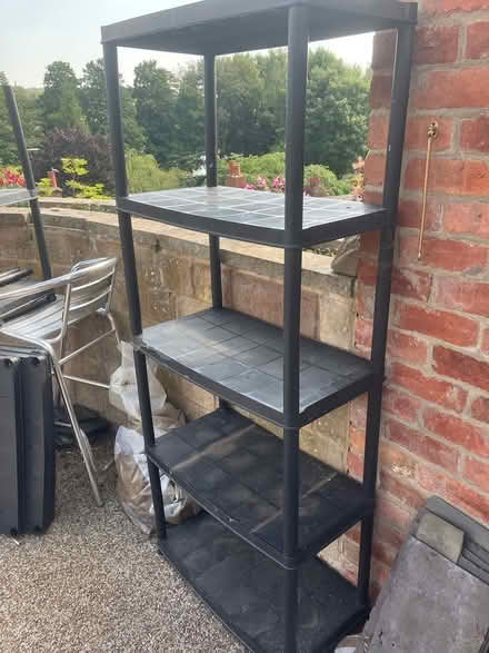Photo of free Plastic utility shelving (push fit) (Belper) #1