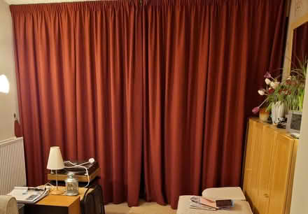 Photo of free large lined curtains (The Highlands TN39) #1