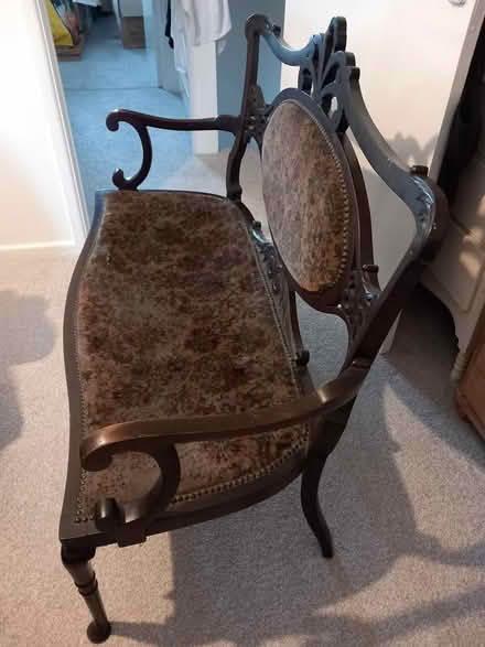 Photo of free Victorian settee (Fareham PO14) #1