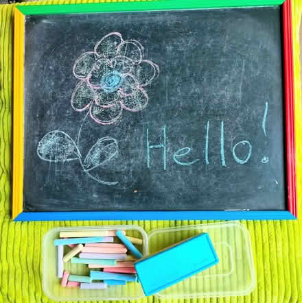 Photo of free Chalkboard and Chalks (Surrey Heath GU24) #1
