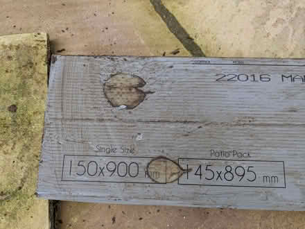 Photo of free Bradstone Madera Antigua Porcelain paving - oak effect (Downend BS16) #2