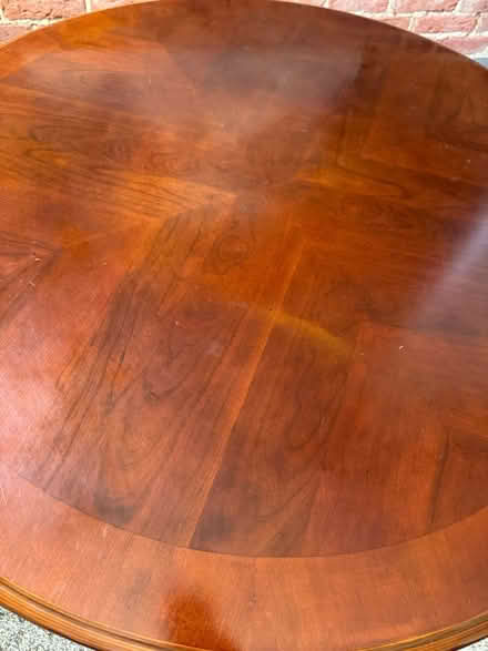 Photo of free Round wooden table (344 Nassau St, Princeton) #3