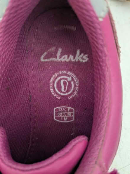 Photo of free Clarks pink trainers 13.5 (M33) #2