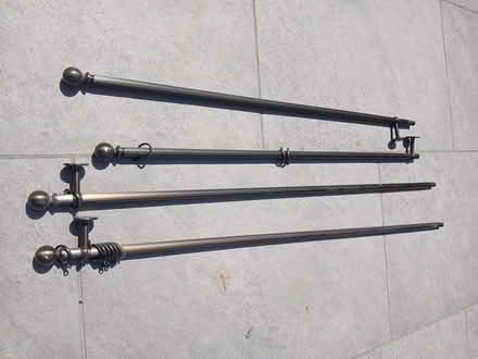 Photo of free Antique Brass Curtain Rails (Eastcote HA4) #1