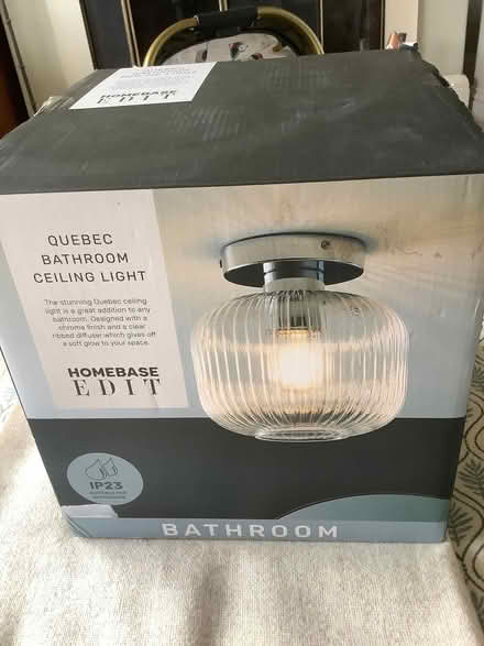 Photo of free New Bathroom Light Fitting (Harrogate HG1) #1