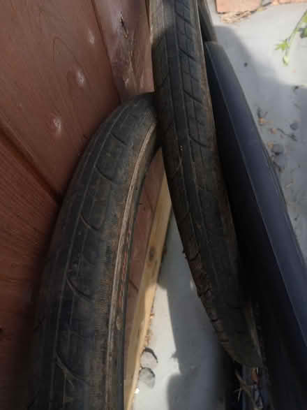 Photo of free 20" tyres with inner tubes (Rugby CV23) #2