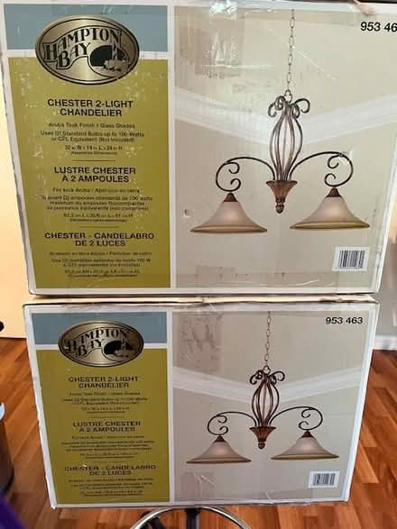 Photo of free Pair of light fixtures (South Novato near Hamilton) #1