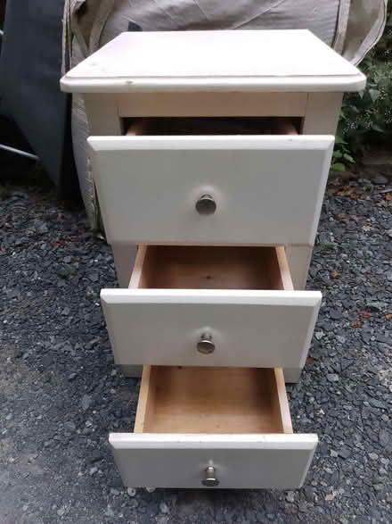 Photo of free Bedside / bedroom chest of drawers - solid pine (Bucknell SY7) #2