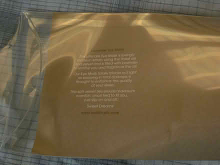 Photo of free Lavender Eye Mask (Grange Court E10) #2