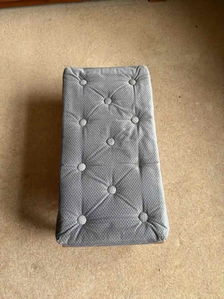 Photo of free Padded footstool (Longden Road, Shrewsbury) #2