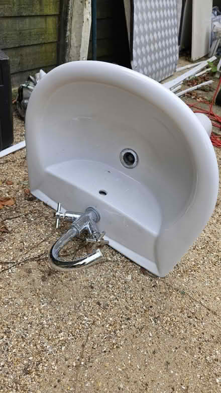 Photo of free Bathroom sink and tap (Peacehaven BN10) #2