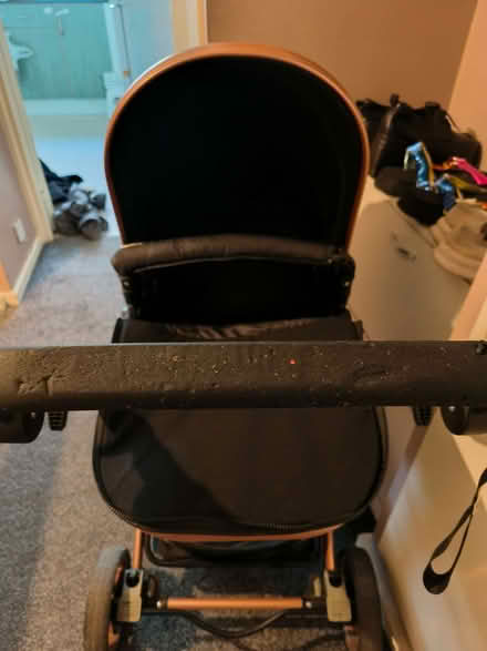 Photo of free Used pushchair with baby car seat. (North Road N7) #2