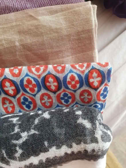 Photo of free Cotton scarves (Allington ME16) #1