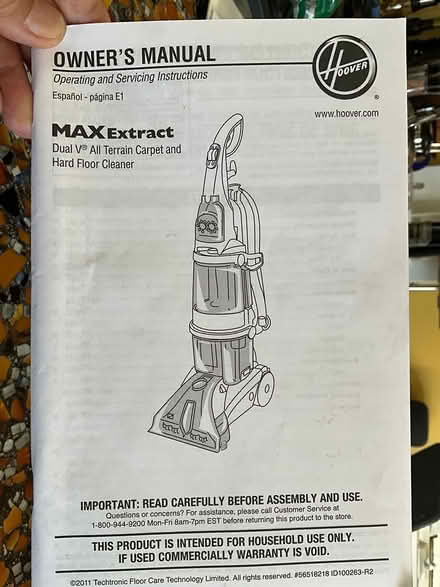 Photo of free Hoover MaxExtract carpet cleaner (lower rockridge/temescal) #1