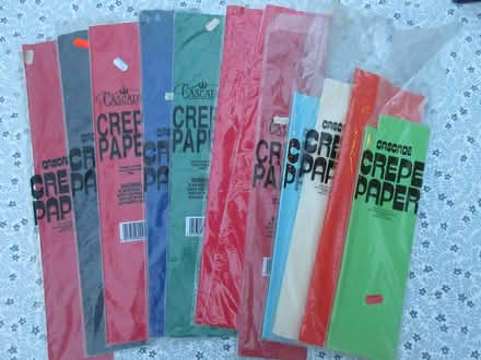 Photo of free Crepe paper (Woodley RG5) #4