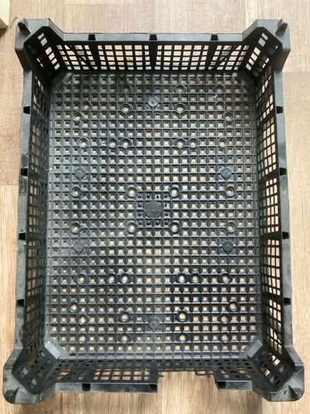 Photo of free Small black plastic crate (Abingdon OX14) #2