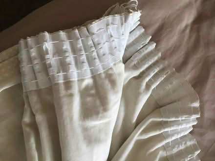 Photo of free Cream Lined Curtains (Euxton PR7) #2