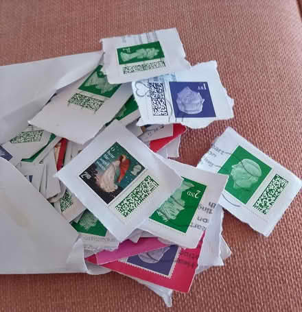 Photo of free used stamps for charity (waterlooville) #1