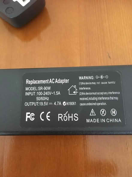 Photo of free Unused Laptop Charger (Euxton PR7) #2