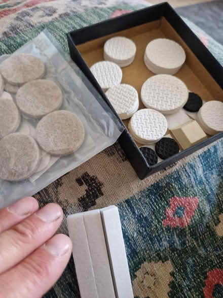 Photo of free Box of foam & felt 'feet' (Wigmore HR6) #1
