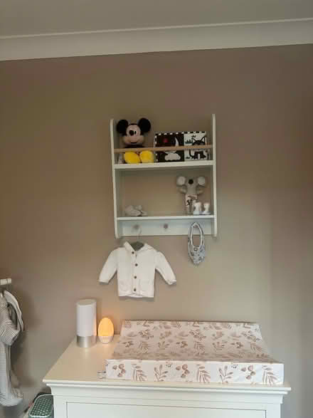 Photo of free Wooden shelf for nursery/baby’s room (Dean Row SK9) #2