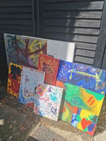Photo of free Used canvases (Esher KT10) #1