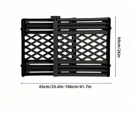 Photo of free Retractable Dog Gate Black (Bedwell SG1) #2