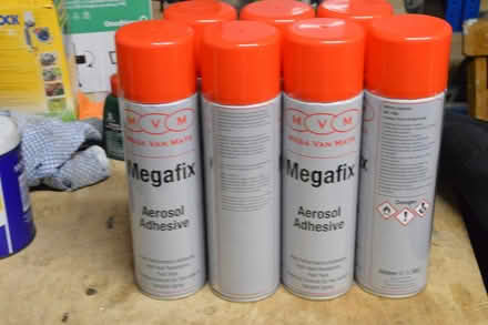 Photo of free 7 cans Megafix Aerosol Adhesive (Beaconsfield HP9) #1