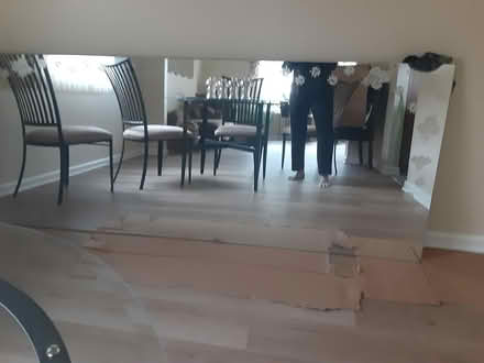 Photo of free 7 ft 3 in by 3 ft mirror (Canton, Mi 48187) #1