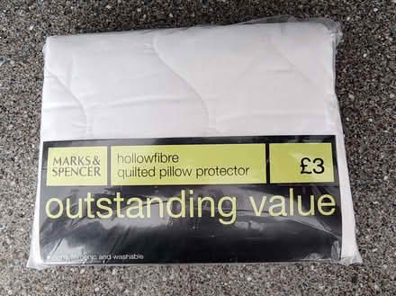 Photo of free Marks and Spencer Quilted Pillow Protector (Gleadless S12) #1