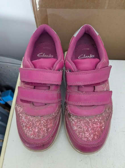 Photo of free Clarks pink trainers 13.5 (M33) #1