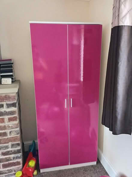 Photo of free 2 pink wardrobes (Kirk ireton DE6) #2