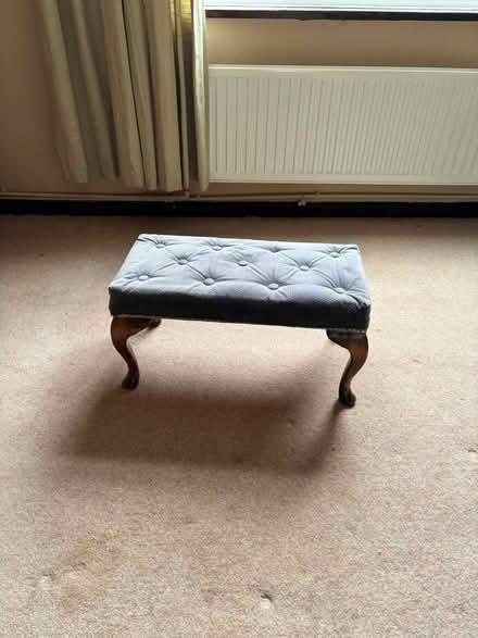 Photo of free Padded footstool (Longden Road, Shrewsbury) #1