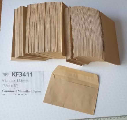 Photo of free 400 3" x 5" manila envelopes (Caversham Heights RG4) #1