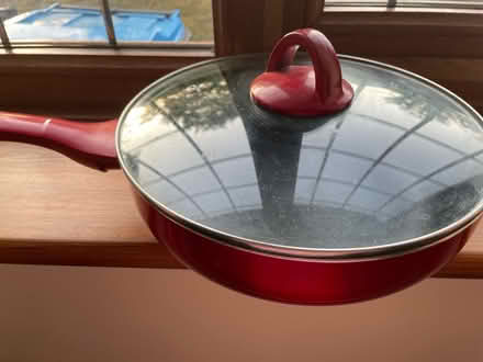 Photo of free Large frying pan with lid (Furzton MK4) #3