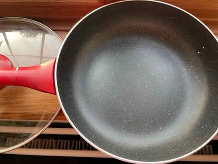 Photo of free Large frying pan with lid (Furzton MK4) #2