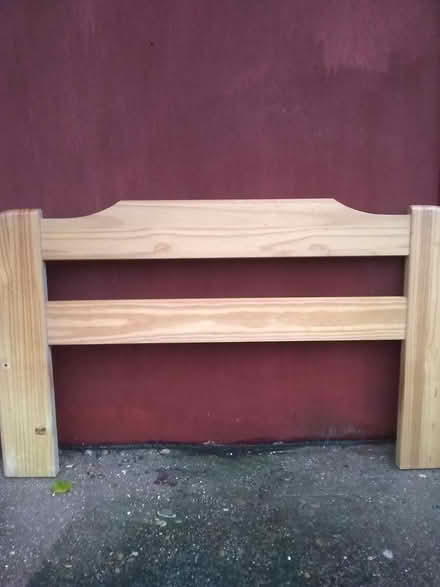 Photo of free 2 Pine Headboards -Single bed (Roffey Horsham) #2