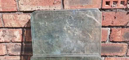 Photo of free vintage display glass shelves with beveled corners (City of Bristol BS5) #2